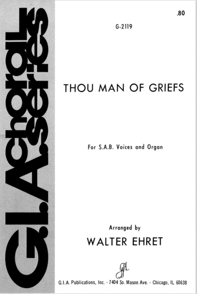 Thou Man of Griefs