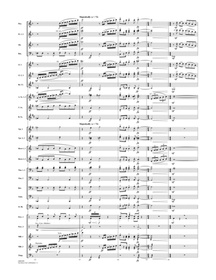 Sawdust City Celebration - Conductor Score (Full Score)