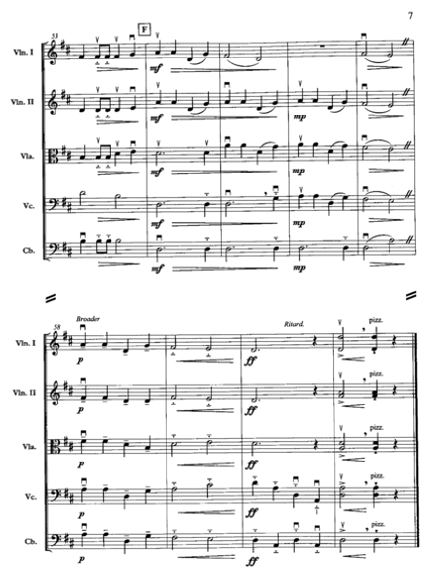 When Freedom Calls Orchestra scores gallery preview page 8