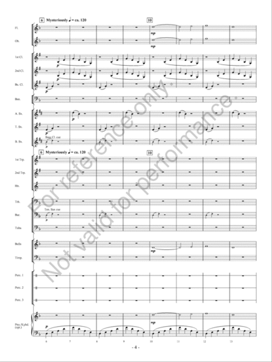 Apophis Apophis Concert Band scores gallery preview page 5