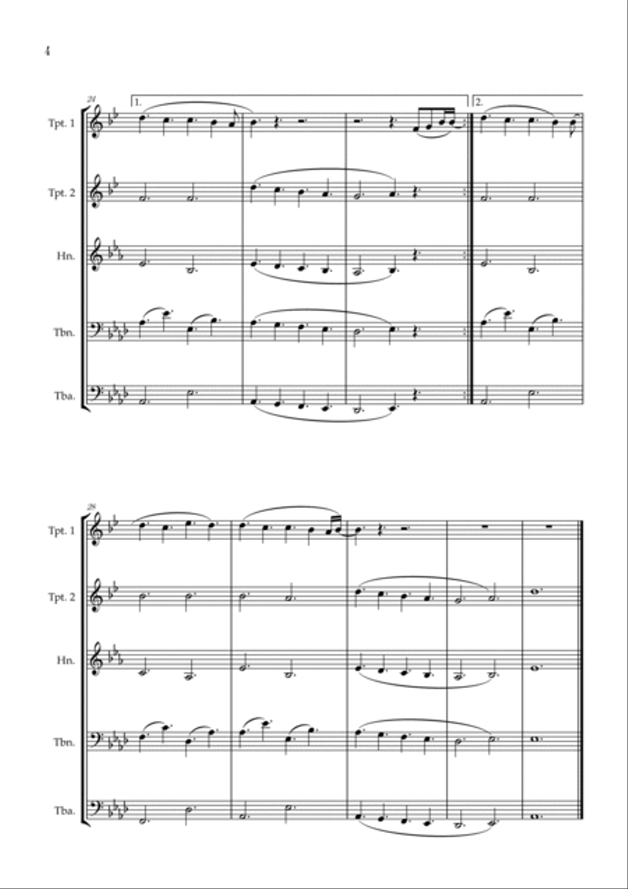 Perfect Perfect Horn scores gallery preview page 4