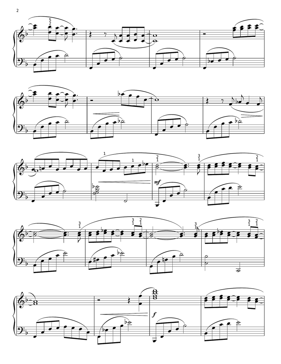 You And I (arr. Phillip Keveren) Piano Solo scores gallery preview page 2