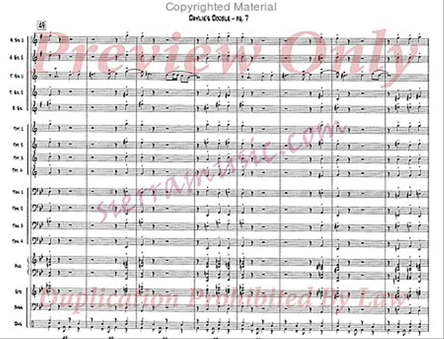 Daylie's Double Big Band scores gallery preview page 8