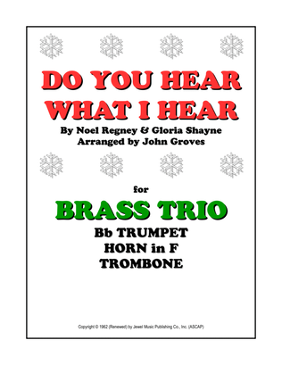 Book cover for Do You Hear What I Hear