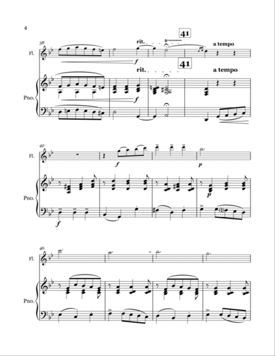 Dance, dance, kind girl Dance, dance, kind girl Flute Solo scores gallery preview page 4