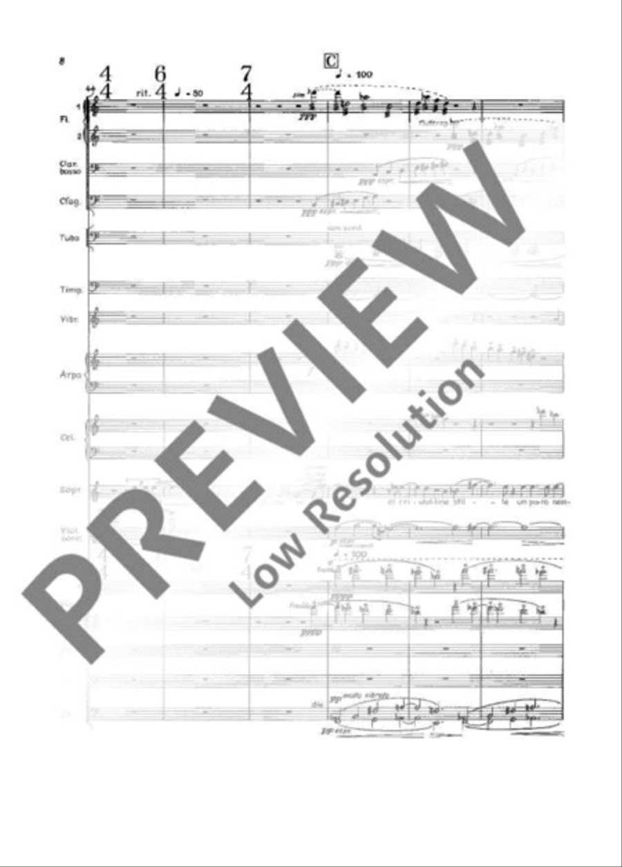 Ariosi Ariosi Orchestra scores gallery preview page 17