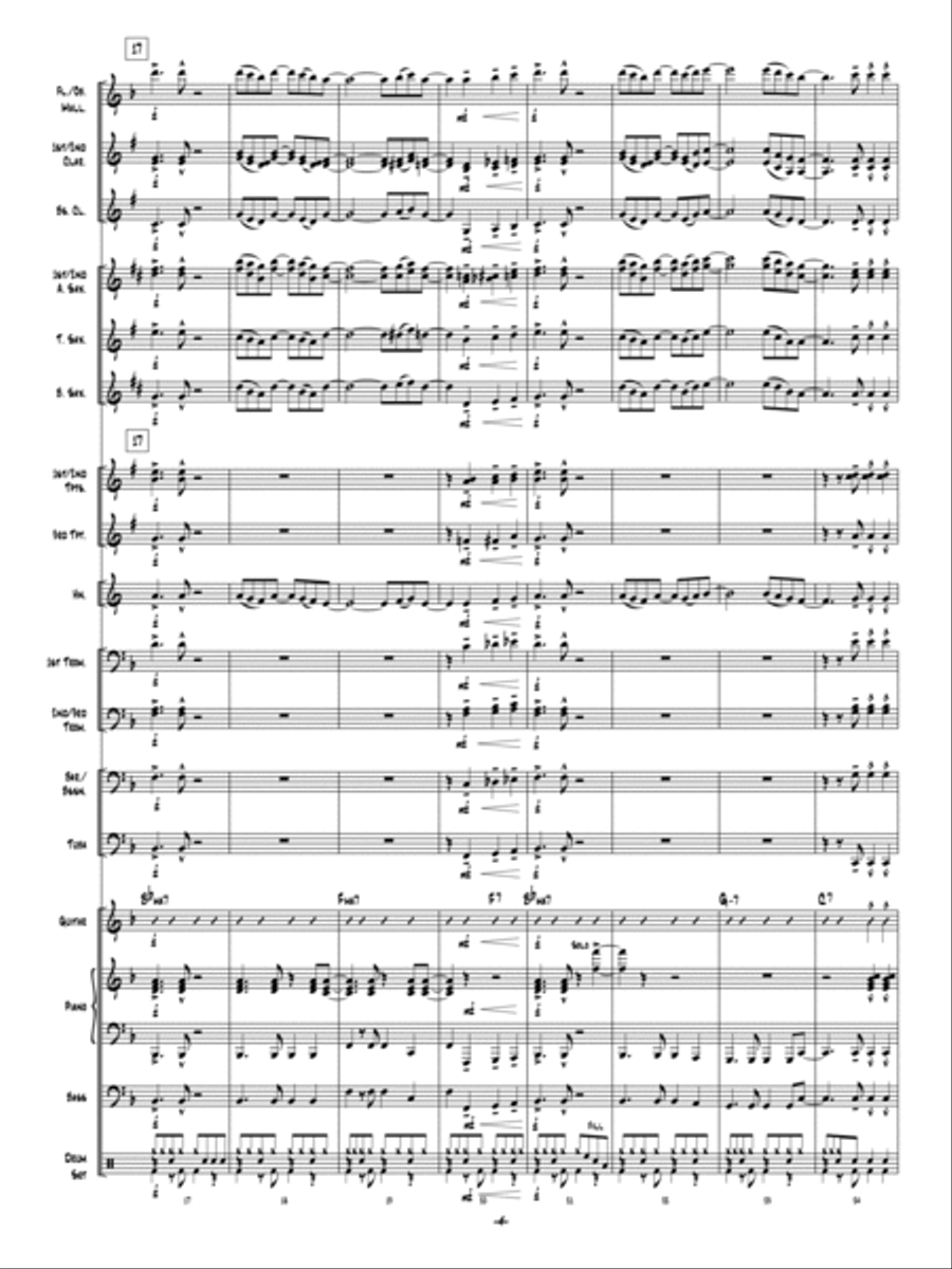 Lightly Latin Lightly Latin Concert Band scores gallery preview page 4