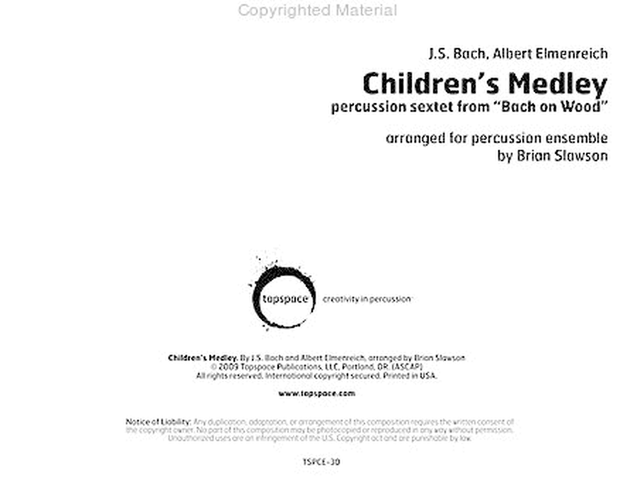 Children's Medley image number null