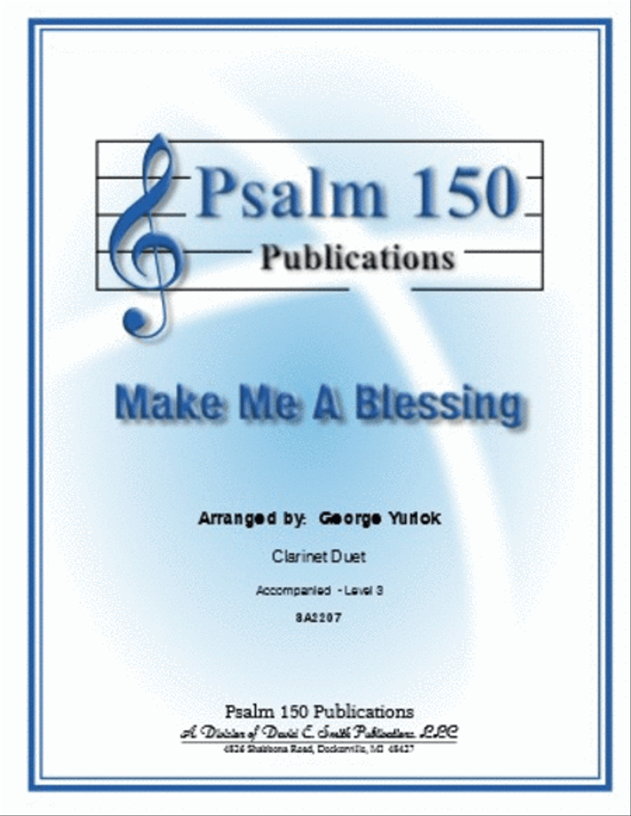 Make Me A Blessing