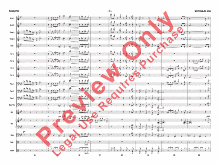 Watermelon Man Jazz Ensemble scores gallery preview page 11