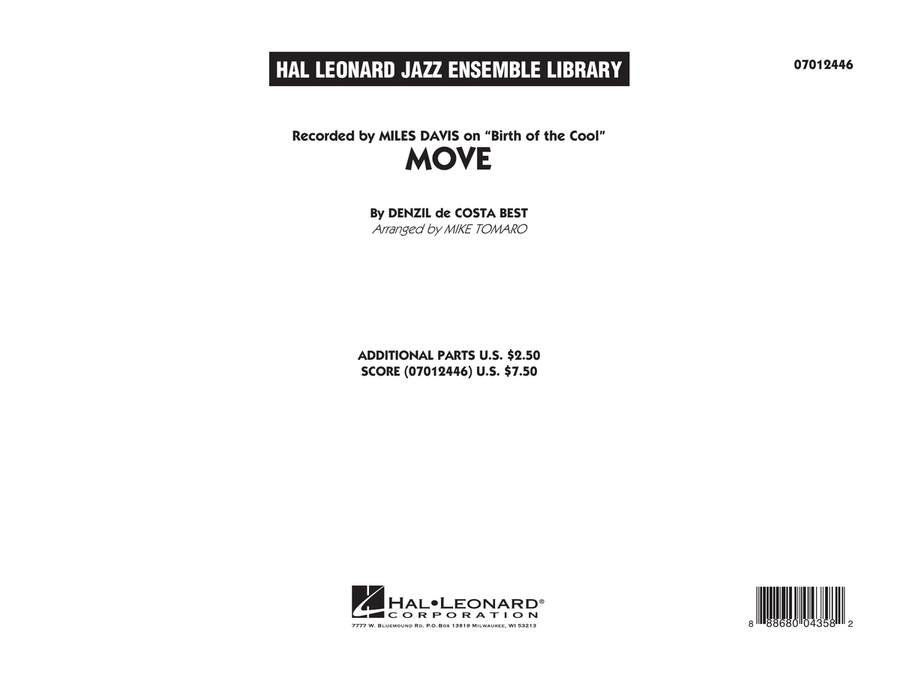 Move - Conductor Score (Full Score)