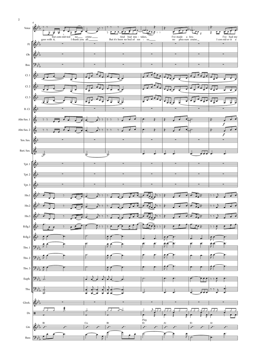 We Are The Champions Concert Band scores gallery preview page 4