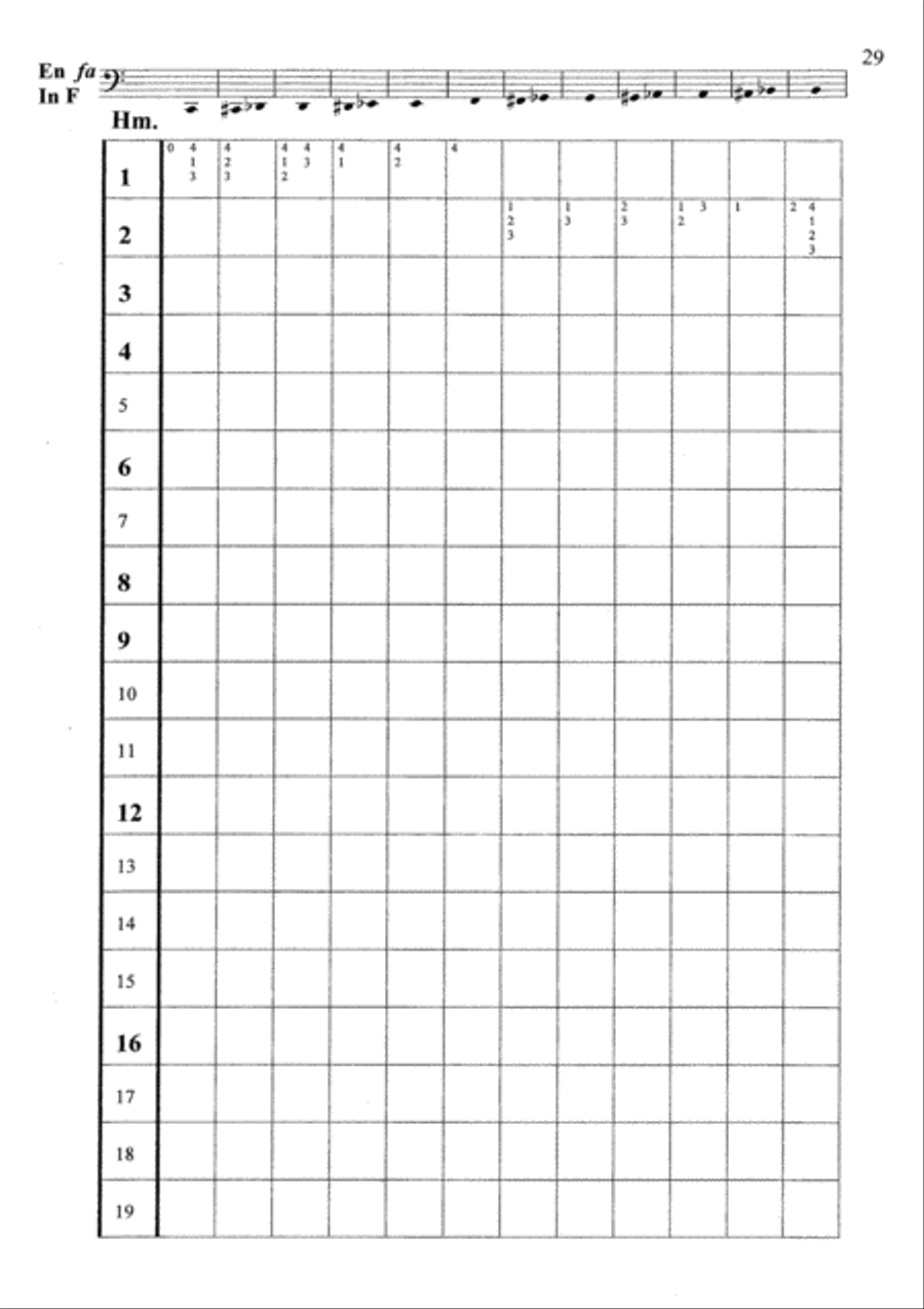 Treatise-Method and Exercises & 21 Etudes Horn scores gallery preview page 4