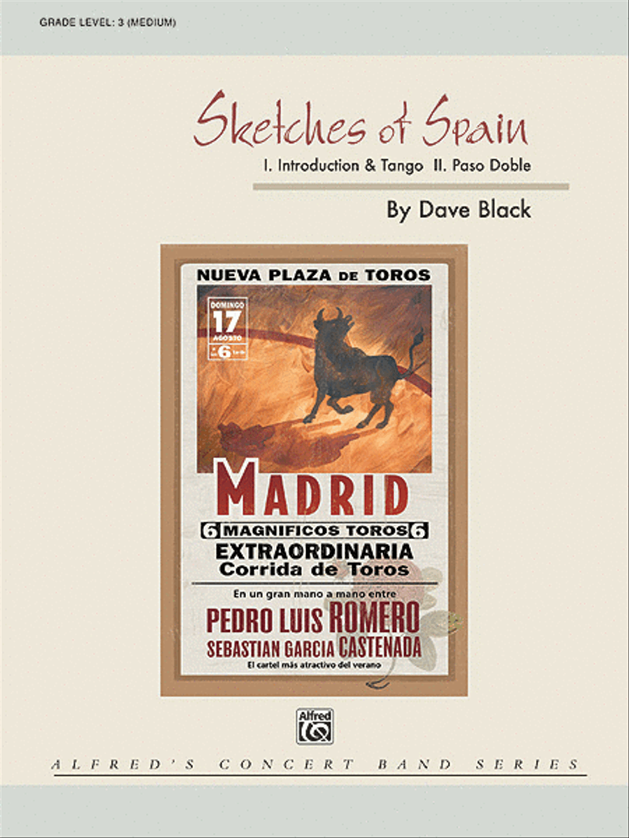 Sketches of Spain Sketches of Spain Concert Band scores gallery preview page 1