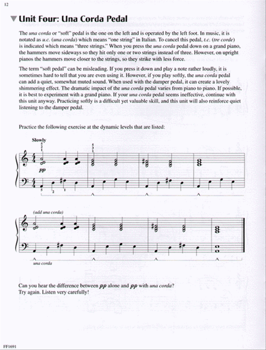 Pedal Technique, Volume Two Piano Method scores gallery preview page 3