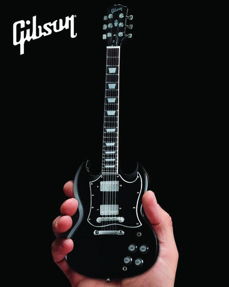 Gibson SG Standard Ebony Mini Guitar Replica