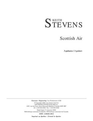 Book cover for Scottish Air