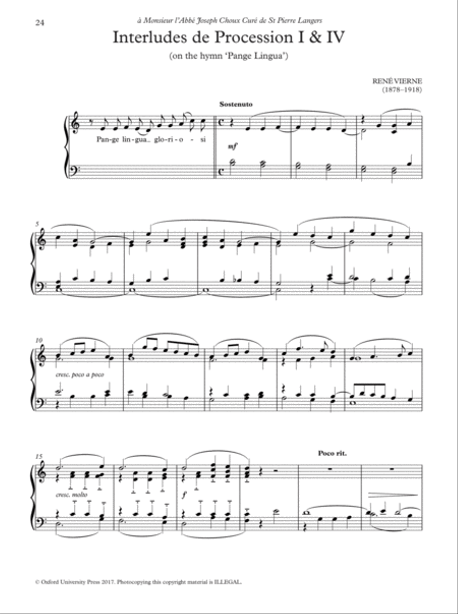 Oxford Book of Lent and Easter Organ Music for Manuals Organ Solo scores gallery preview page 24