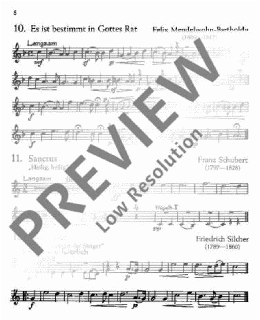 Für Feiern und Feste Für Feiern und Feste Trumpet scores gallery preview page 9