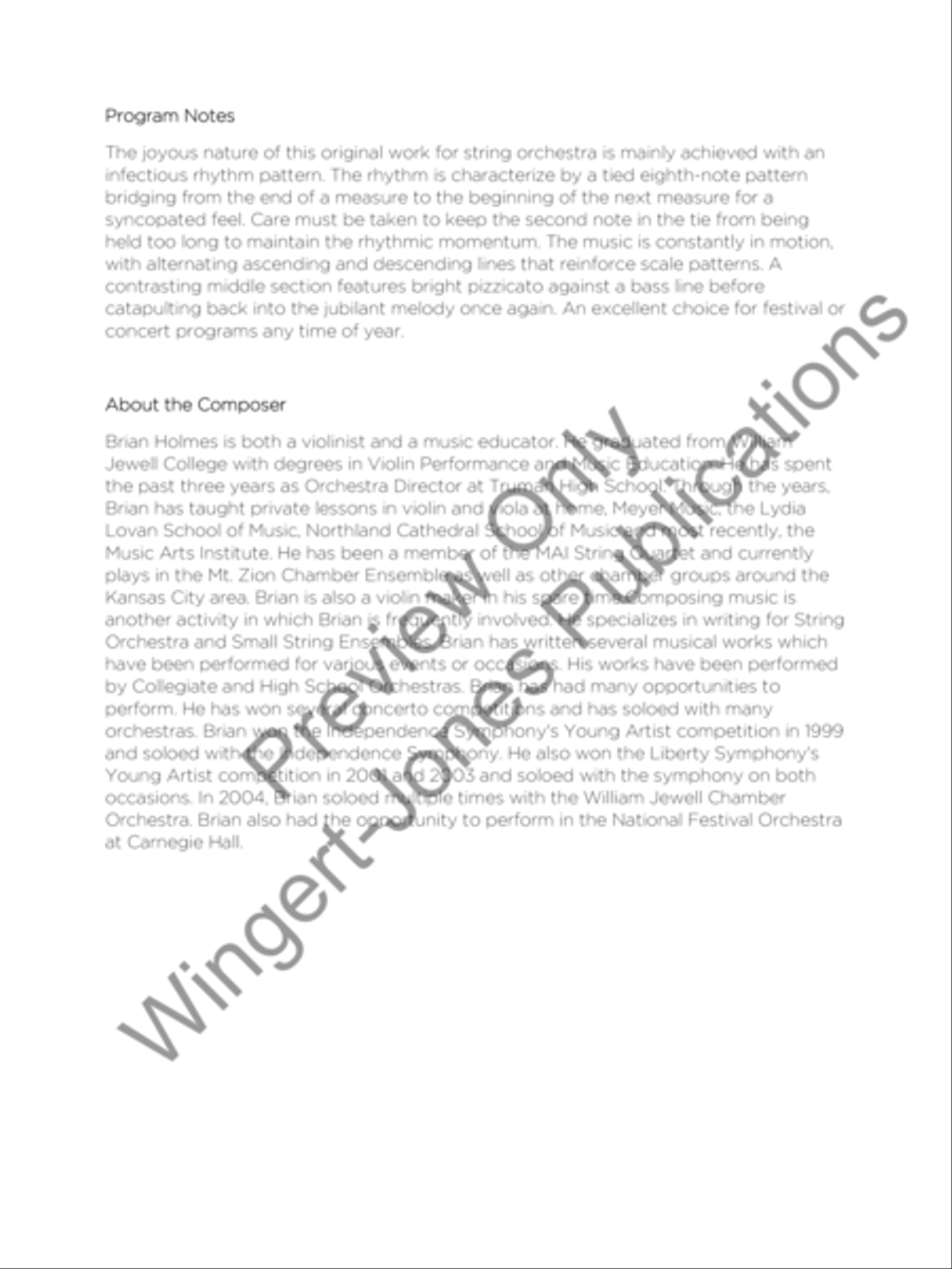 Avalon Rising Avalon Rising String Orchestra scores gallery preview page 3