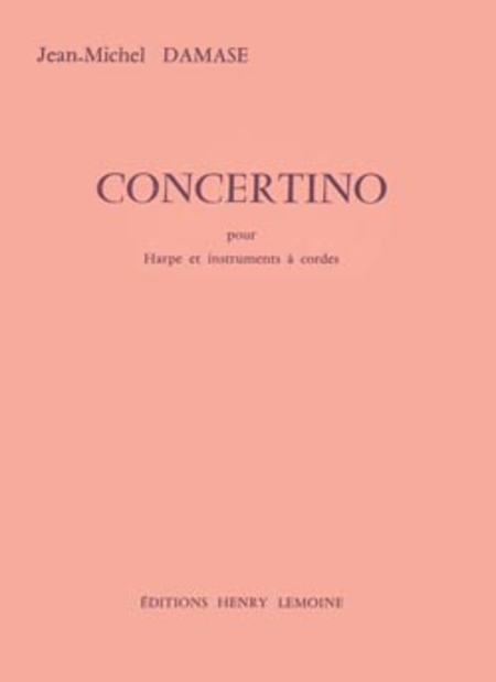 Concertino Pour Harpe