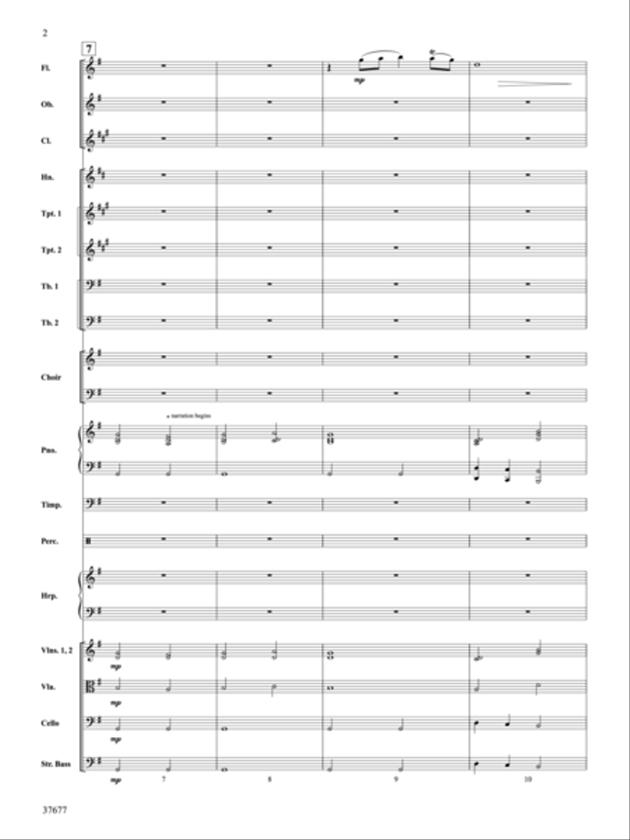 Festival of Carols Choir scores gallery preview page 3