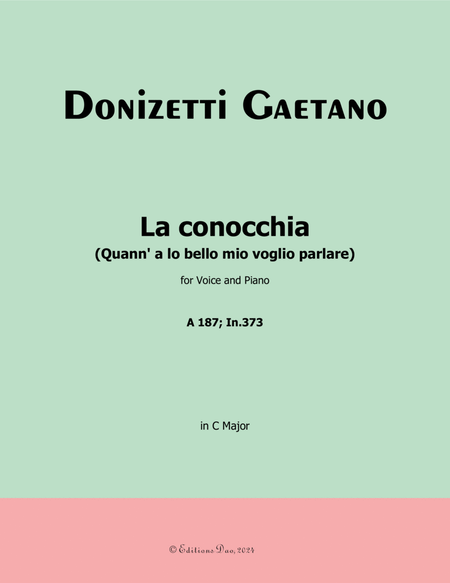 La conocchia, by Donizetti, in C Major