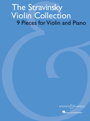 Book cover for The Stravinsky Violin Collection