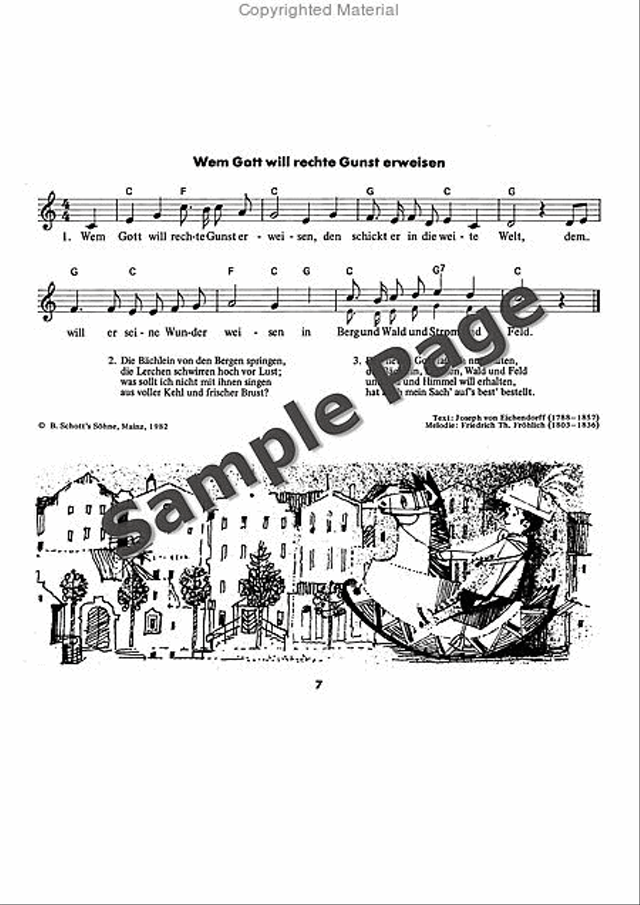 Es tonen die Lieder Recorder scores gallery preview page 8