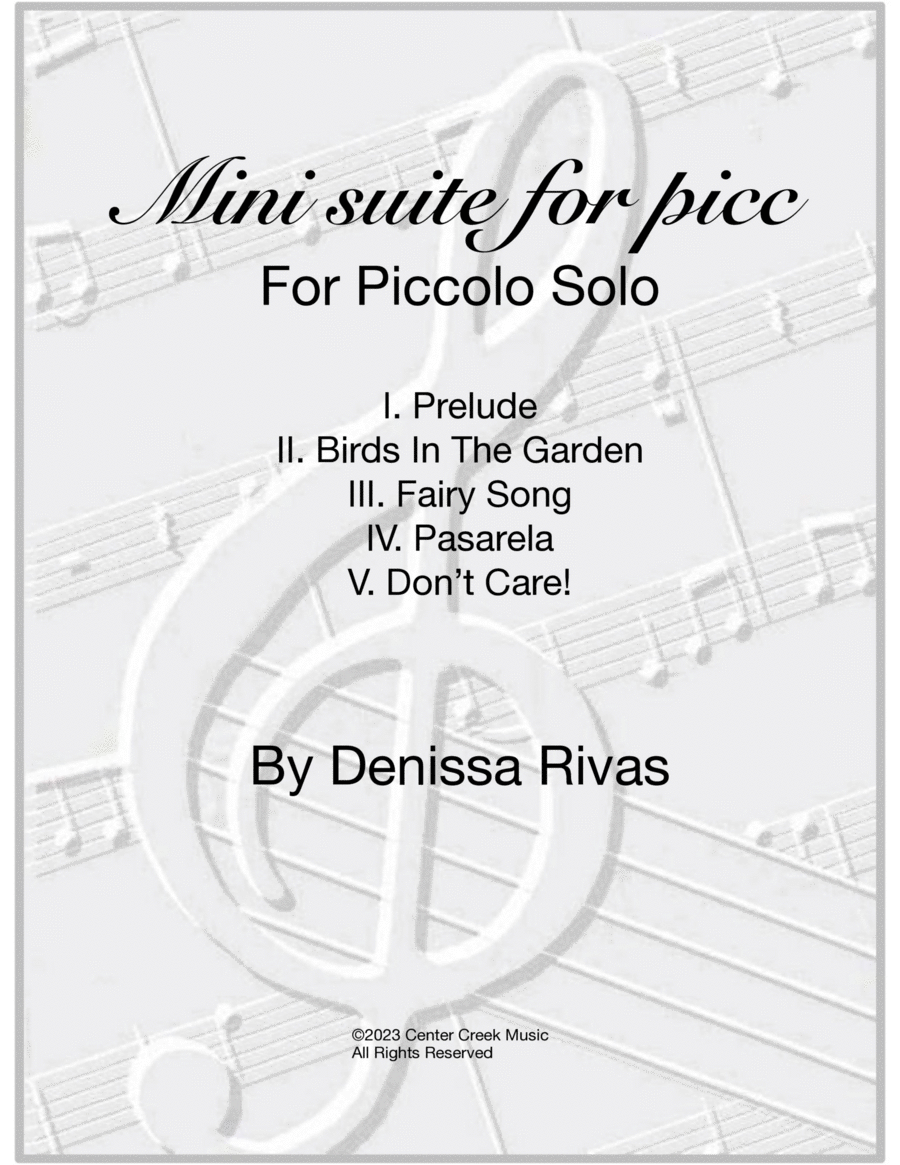 Mini Suite for picc Part scores gallery preview page 1