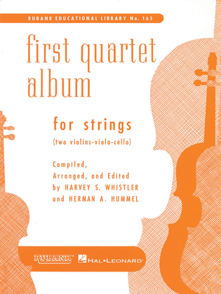Book cover for First Quartet Album for Strings
