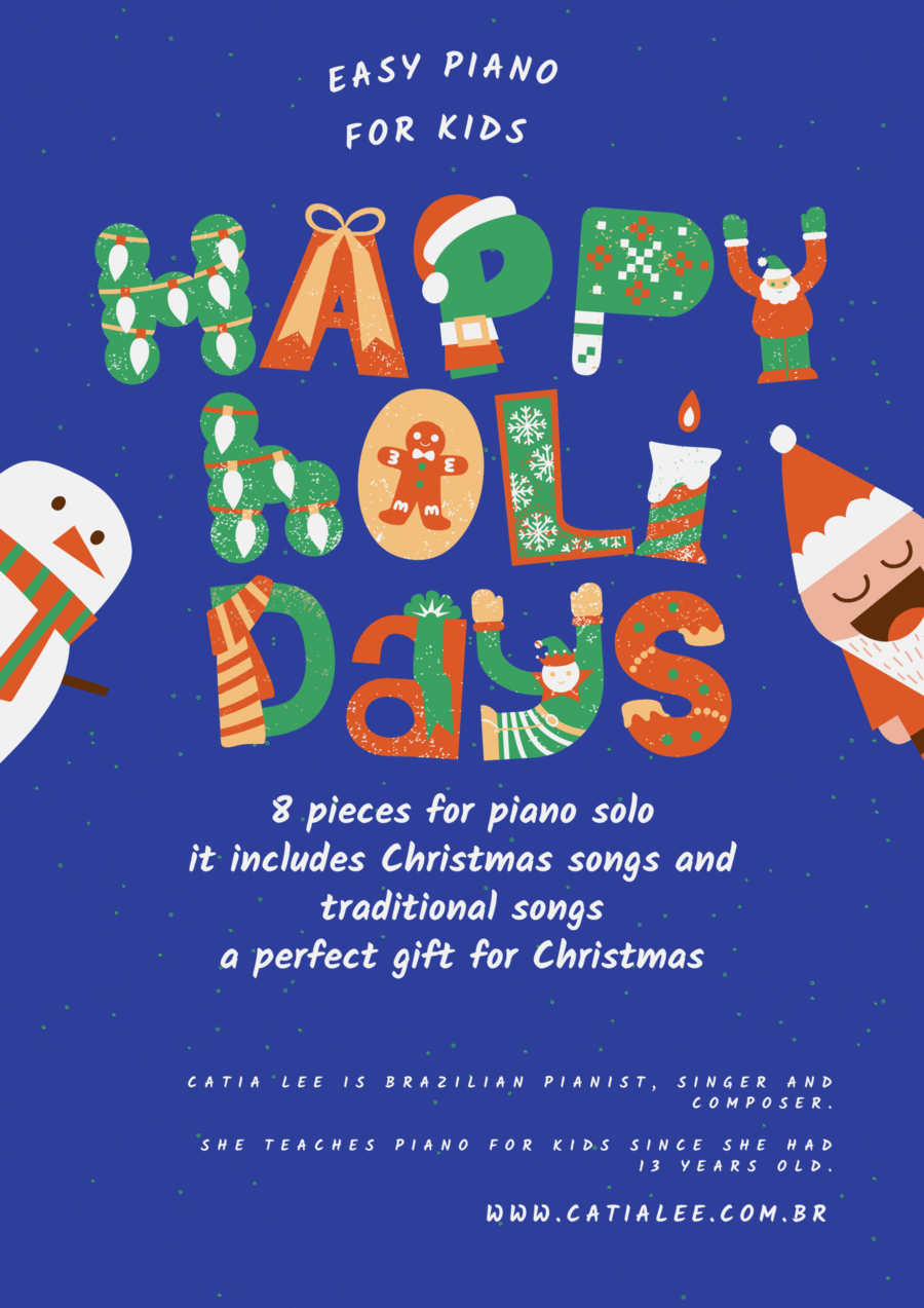 Happy Holidays Piano Album Easy Piano Easy Piano scores gallery preview page 1