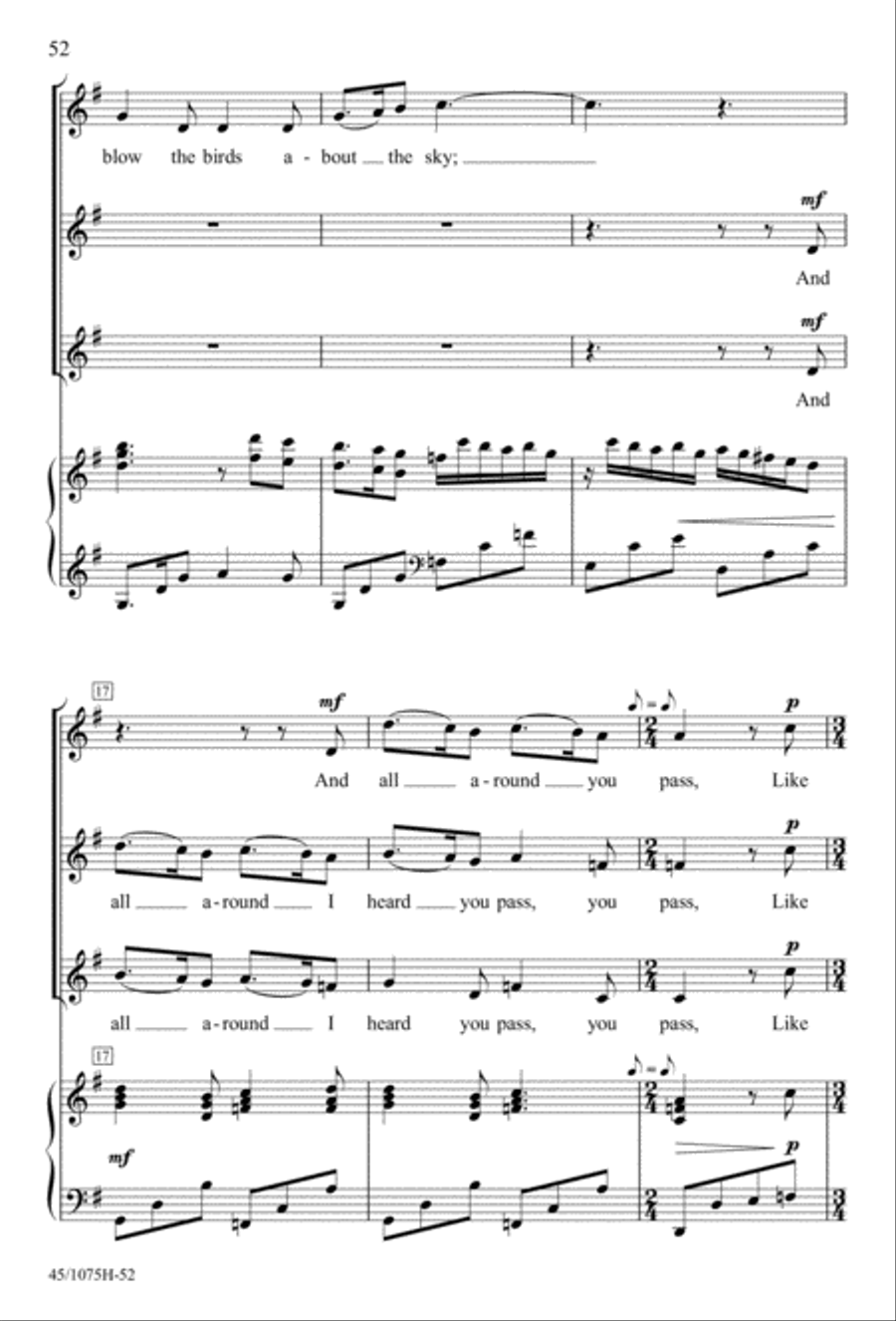 In Concert! for SSA SSA scores gallery preview page 54