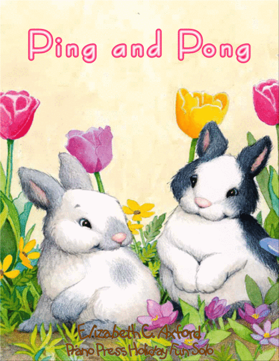 Ping and Pong Easy Piano - Digital Sheet Music