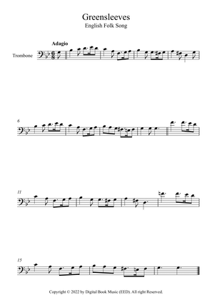 Greensleeves - English Folk Song (Trombone)