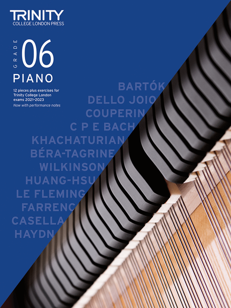 Piano Exam Pieces Plus Exercises 2021-2023: Grade 6 Piano Method scores gallery preview page 1