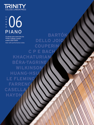 Book cover for Piano Exam Pieces Plus Exercises 2021-2023: Grade 6