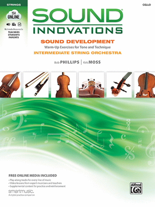Book cover for Sound Innovations for String Orchestra -- Sound Development