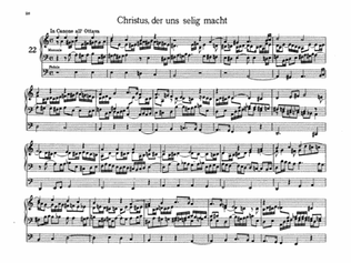 Bach: Organbook (Orgelbuchlein)