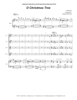 O Christmas Tree (Flute Choir and Piano)
