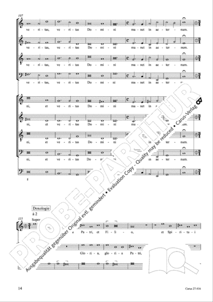 Laudate Dominum III Laudate Dominum III 4-Part scores gallery preview page 15