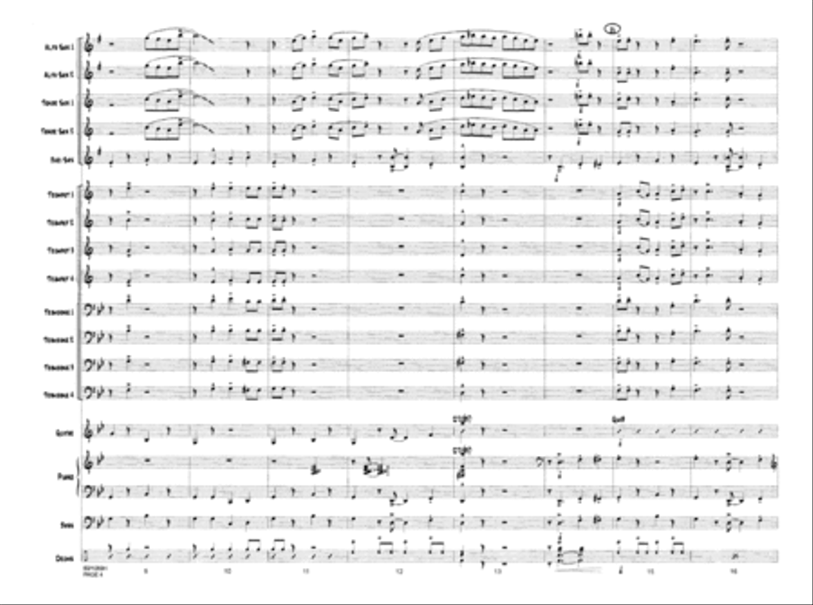 Boiling Point Jazz Ensemble scores gallery preview page 4