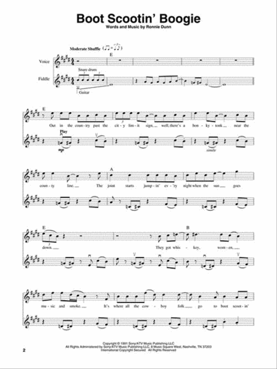 Country Hits Country Hits Violin scores gallery preview page 5