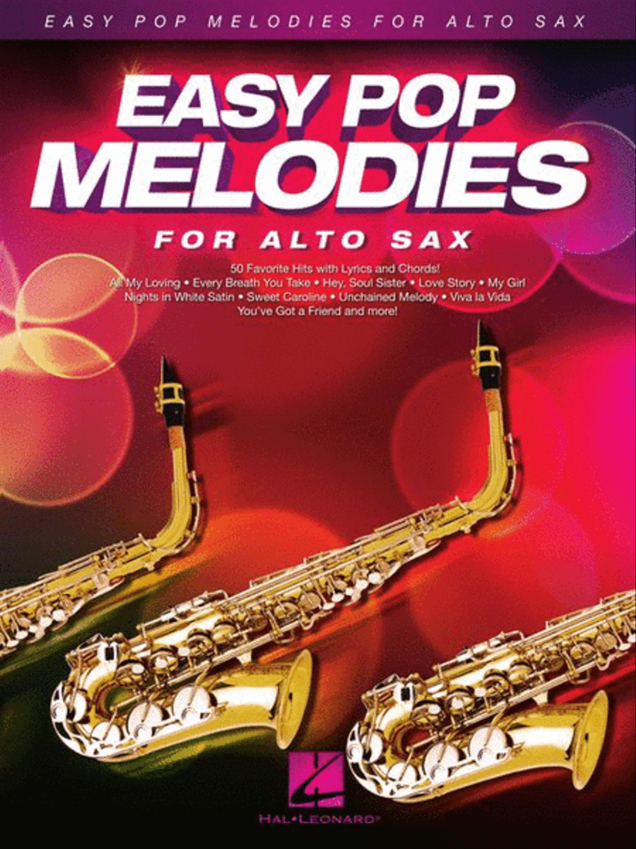 Easy Pop Melodies Alto Saxophone scores gallery preview page 2
