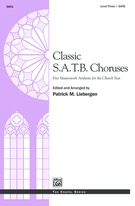 Book cover for Classic SATB Choruses