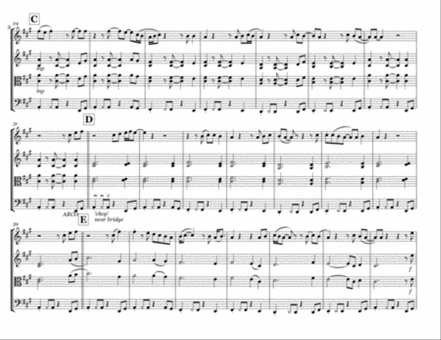 Stand By Me String Trio scores gallery preview page 2