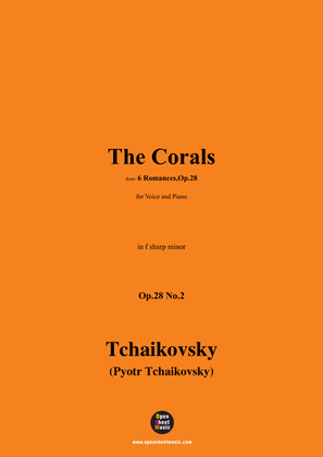 Book cover for Tchaikovsky-The Corals,in f sharp minor,Op.28 No.2