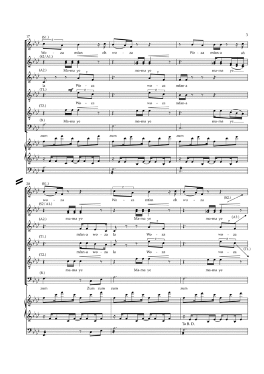 Grasslands Chant Divisi scores gallery preview page 3