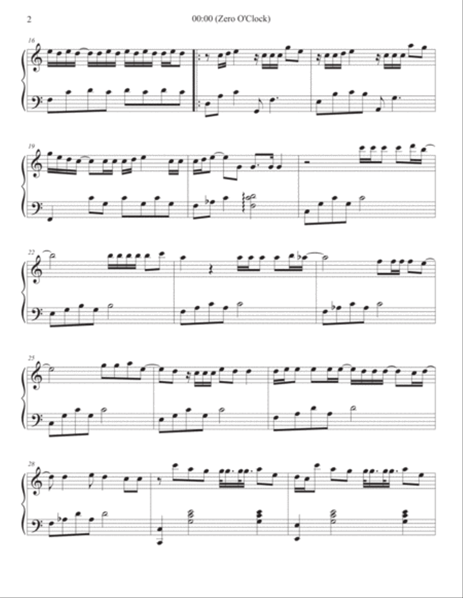 Bts Piano Solo scores gallery preview page 2