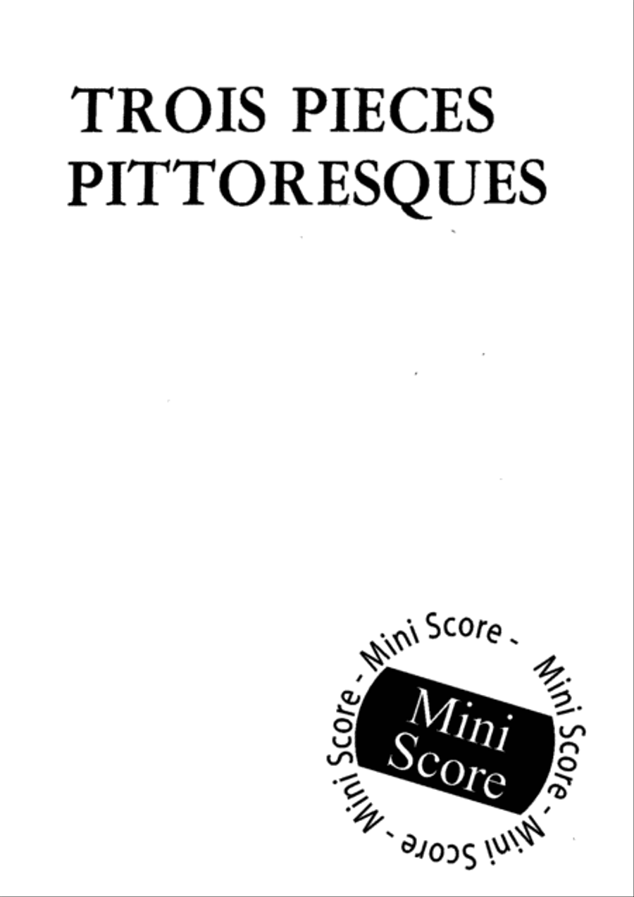 Trois Pieces Pittoresques Concert Band scores gallery preview page 3